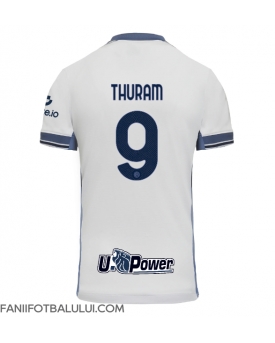 Inter Milan Marcus Thuram #9 Tricou Fotbal Replică 2024-25 Barbati Deplasare